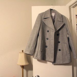 BRAND NEW Old Navy Gray Peacoat | Size L